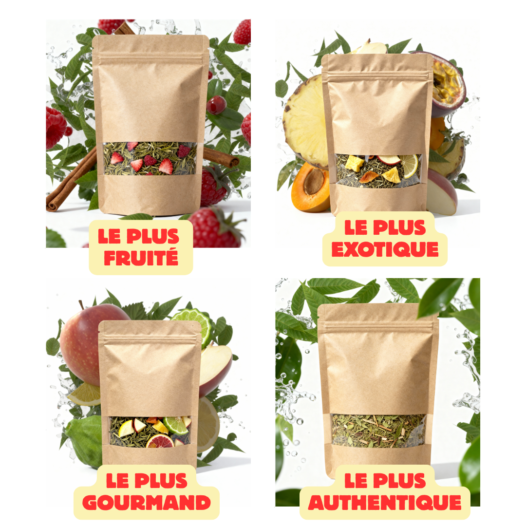 Pack Essentiel — Boîte & Recharge (100g + 300g)